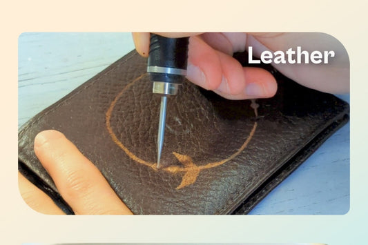 How to Engrave Leather?