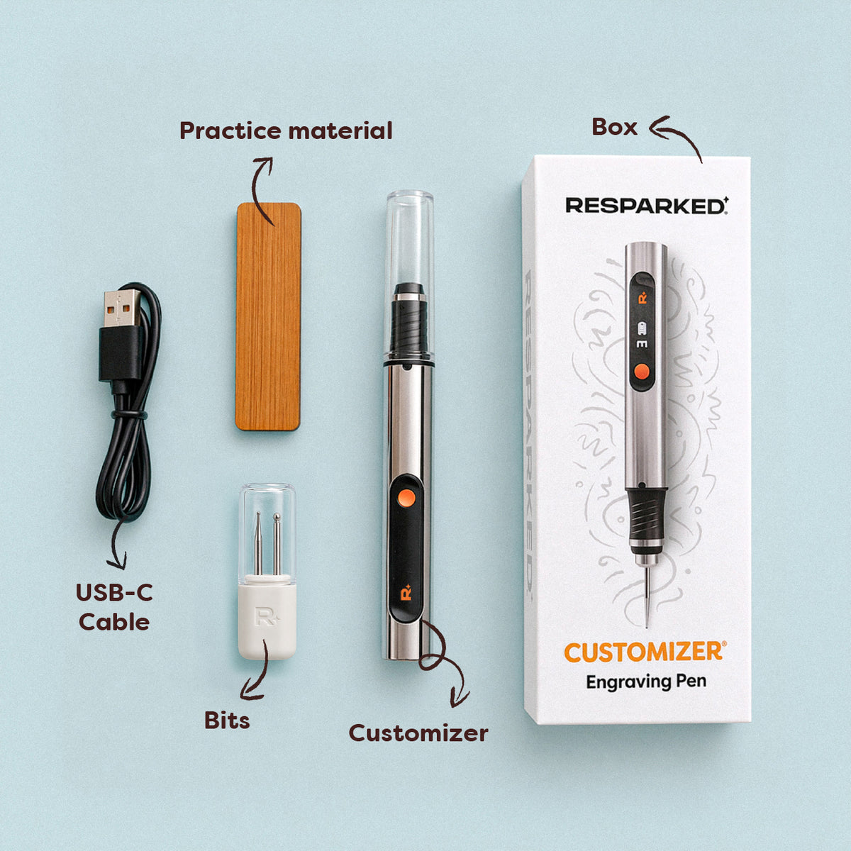 Customizer™ Engraving Pen - Pen Only Edition (OW) Resparked