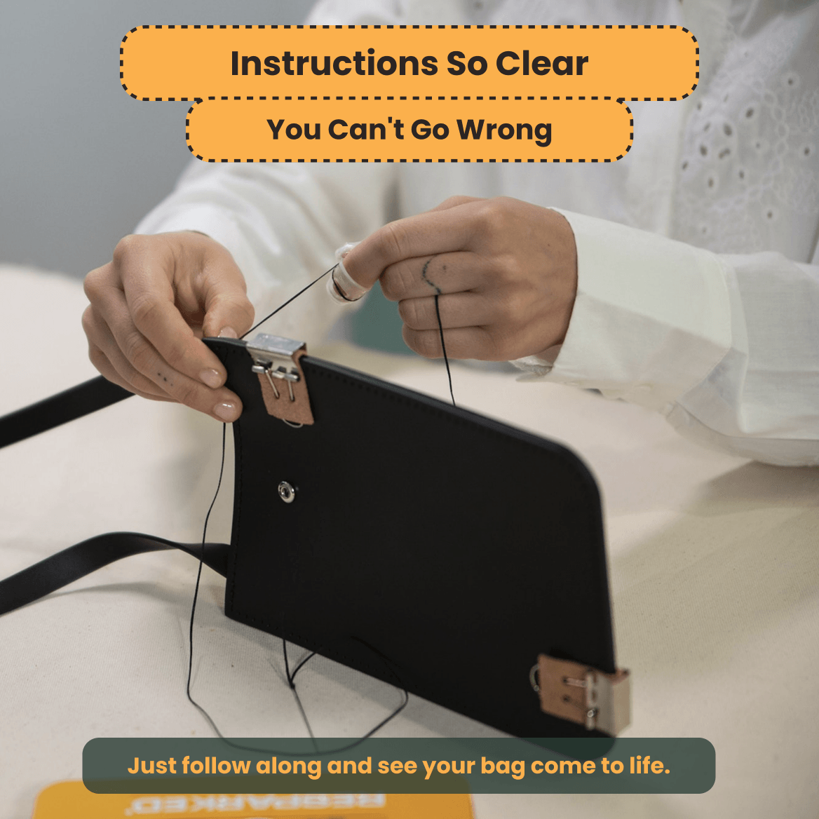 Crossbody Bag Kit DIY Resparked