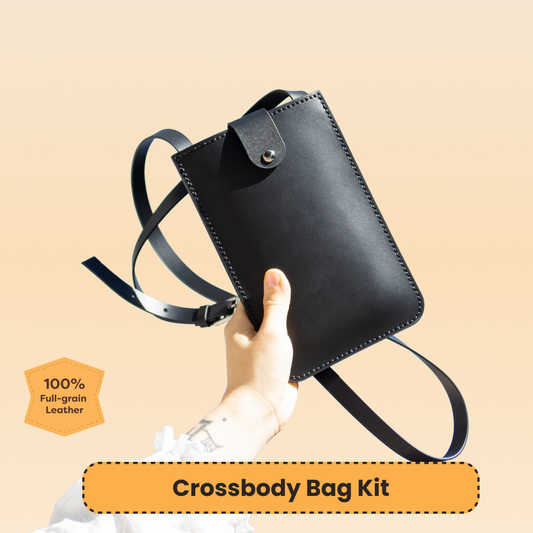 Crossbody Bag Kit DIY Resparked Black