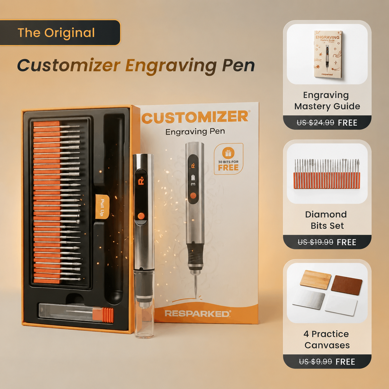 The Original Customizer™ engraving pen Resparked