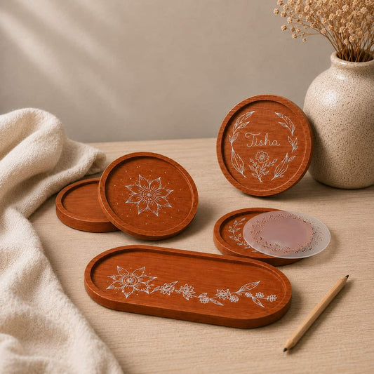 Wood Coasters Engraving Project Kit Resparked