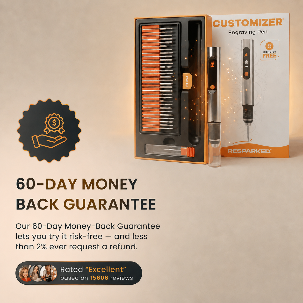 The Original Customizer™ Engraving Pen Resparked