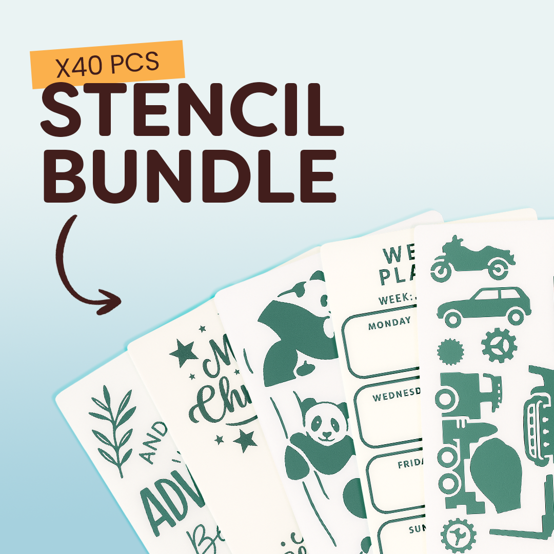 Stencils Mega Bundle (40 pcs) Resparked
