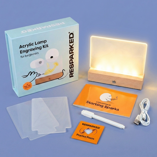 Project Kit: Engrave an Acrylic Lamp Resparked