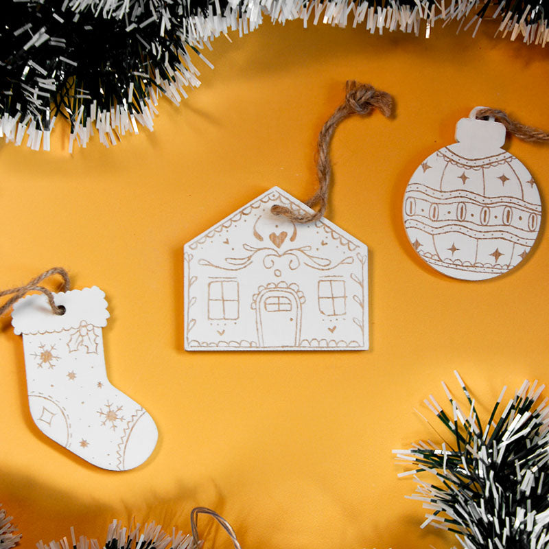 Bamboo Christmas Canvas