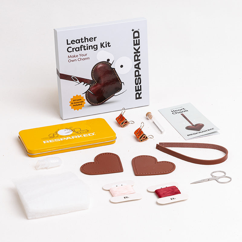 Heart Charm Leather Kit