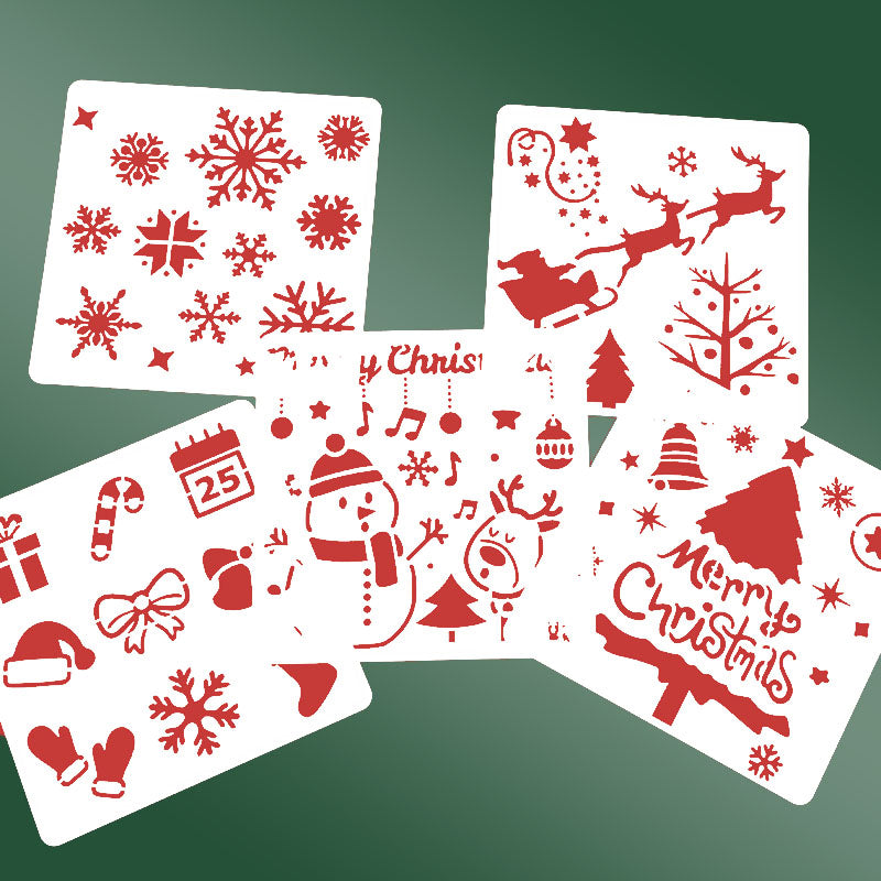Christmas Stencil Set (5 pcs) Resparked