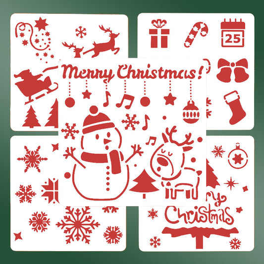 Christmas Stencil Set (5 pcs)