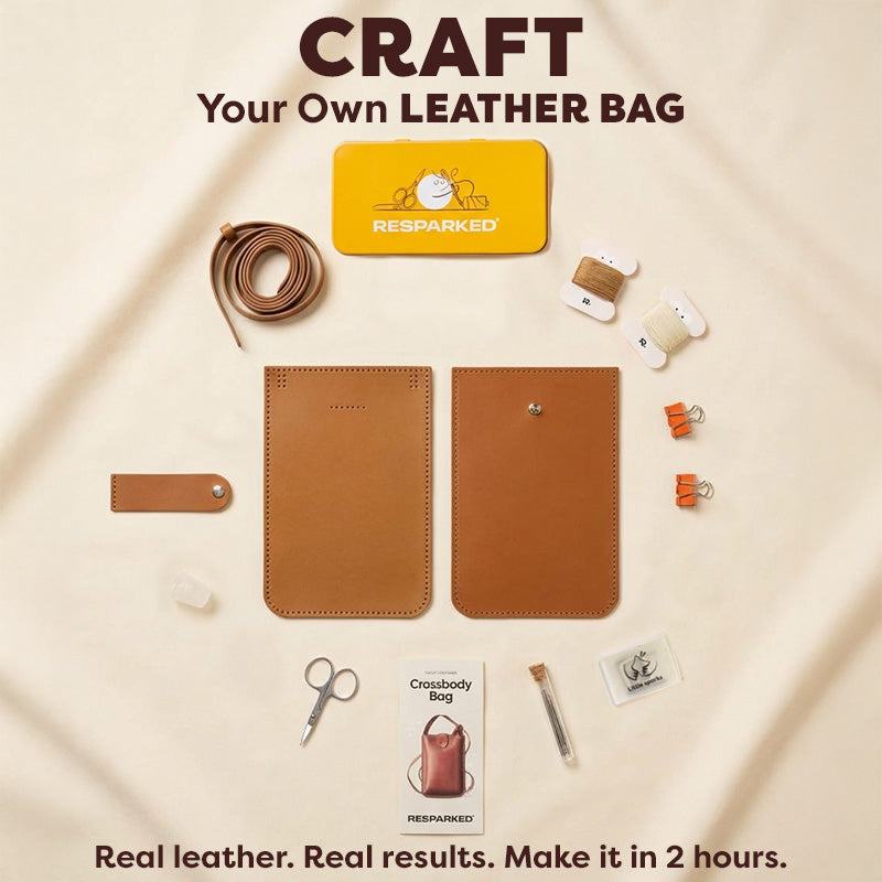Small Bag Leather Crafting Kit