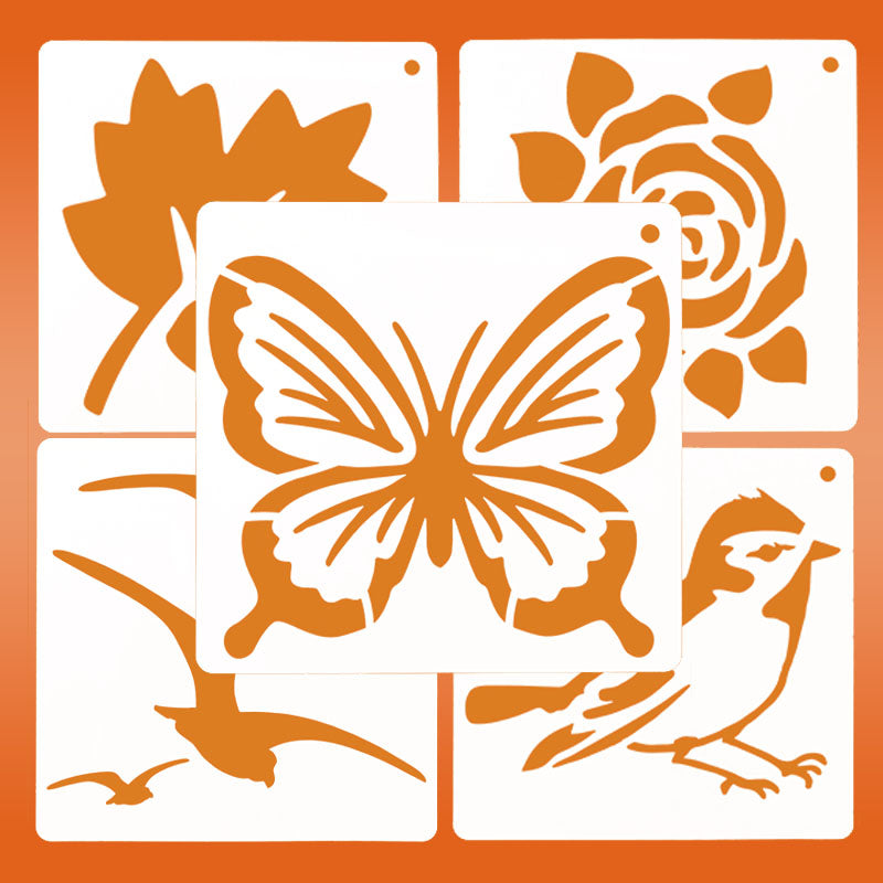 Nature Stencil Set (5 pcs) Resparked