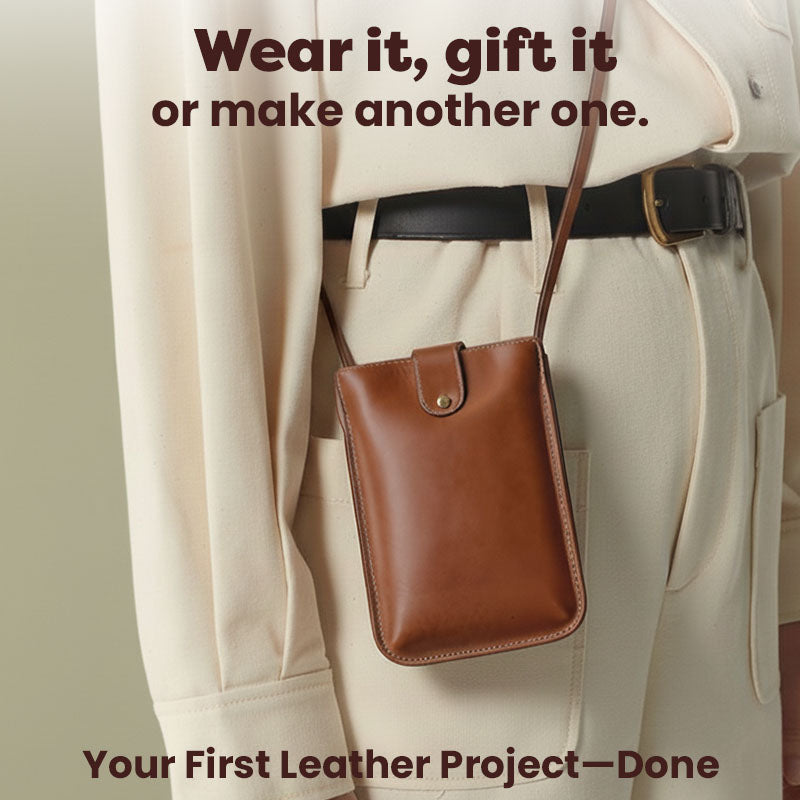 Small Bag Leather Crafting Kit