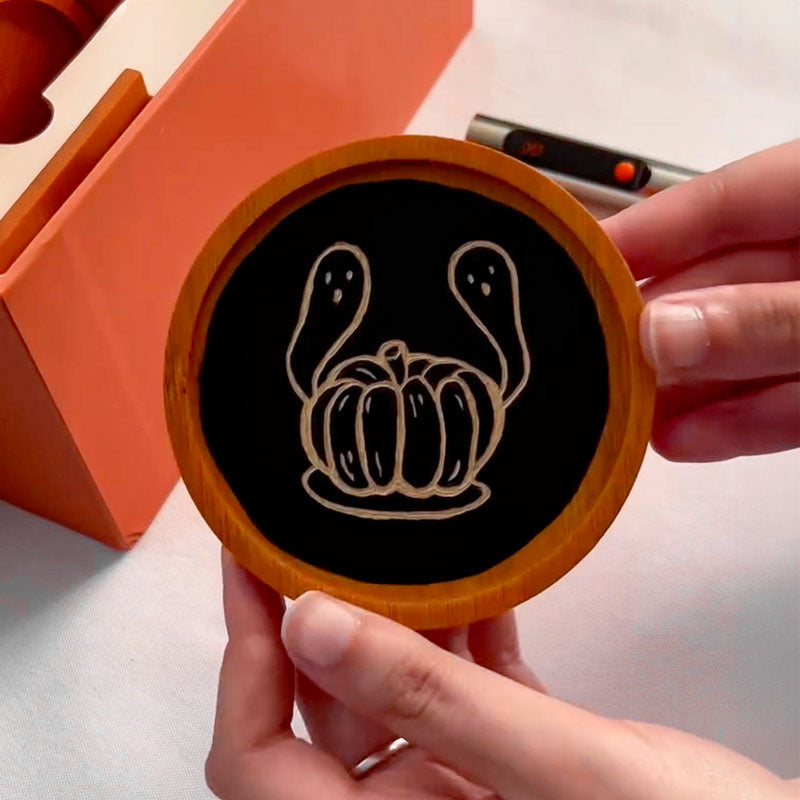 Wood Coasters Engraving Project Kit Resparked